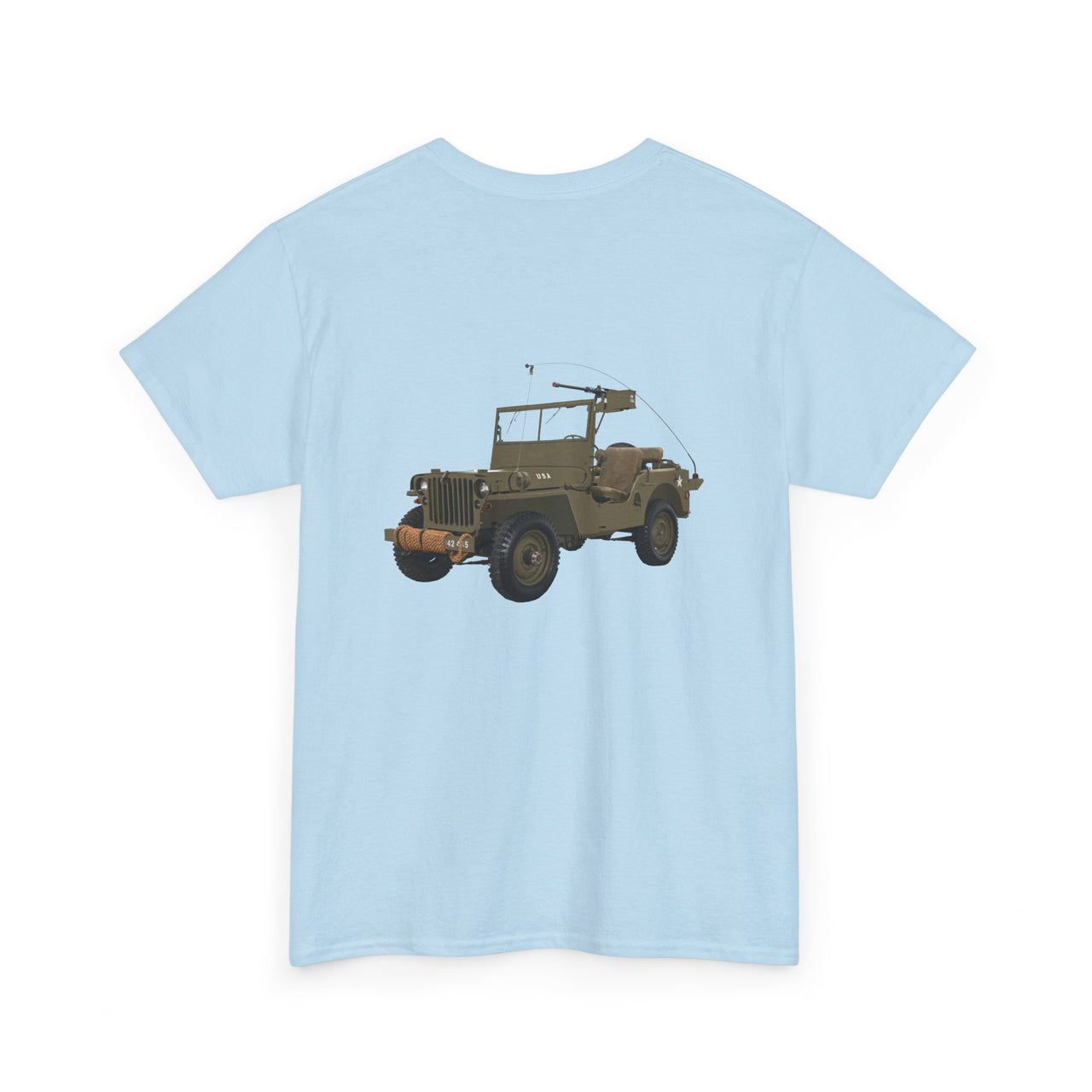 1947 Willys CJ 2A Jeep 2-sided Print T-shirt