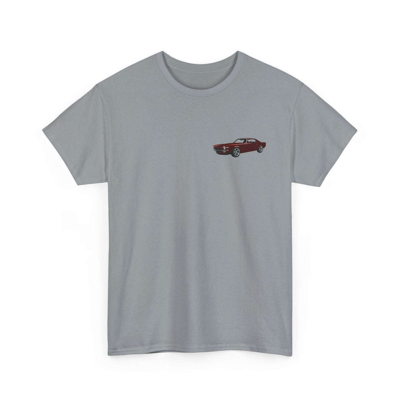 1972 Chevy Camaro 2-sided Print T-shirt