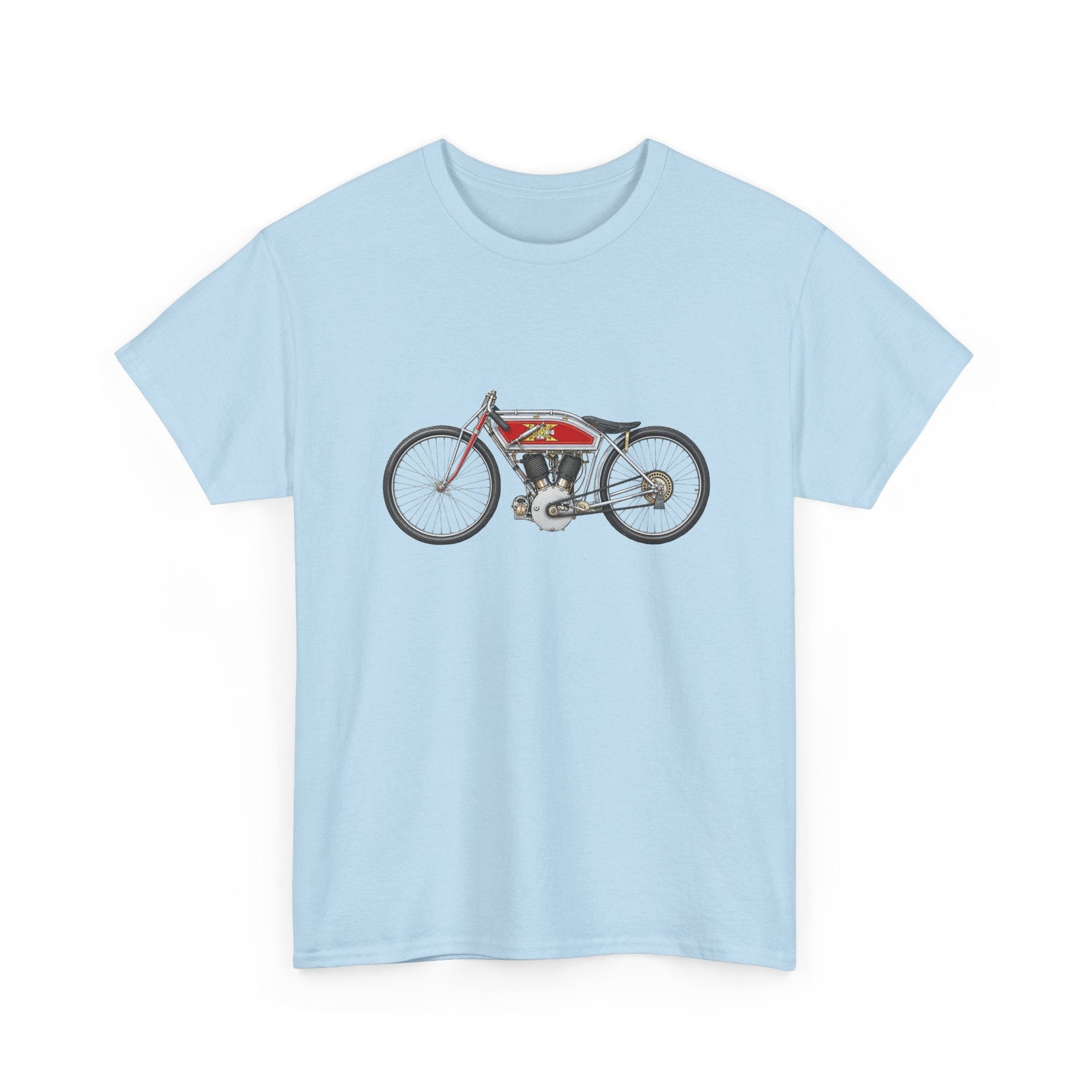 1913 Excelsior 7SC Board Track Racer T-shirt - Cars, Trucks & Cycles - Harvey Ltd