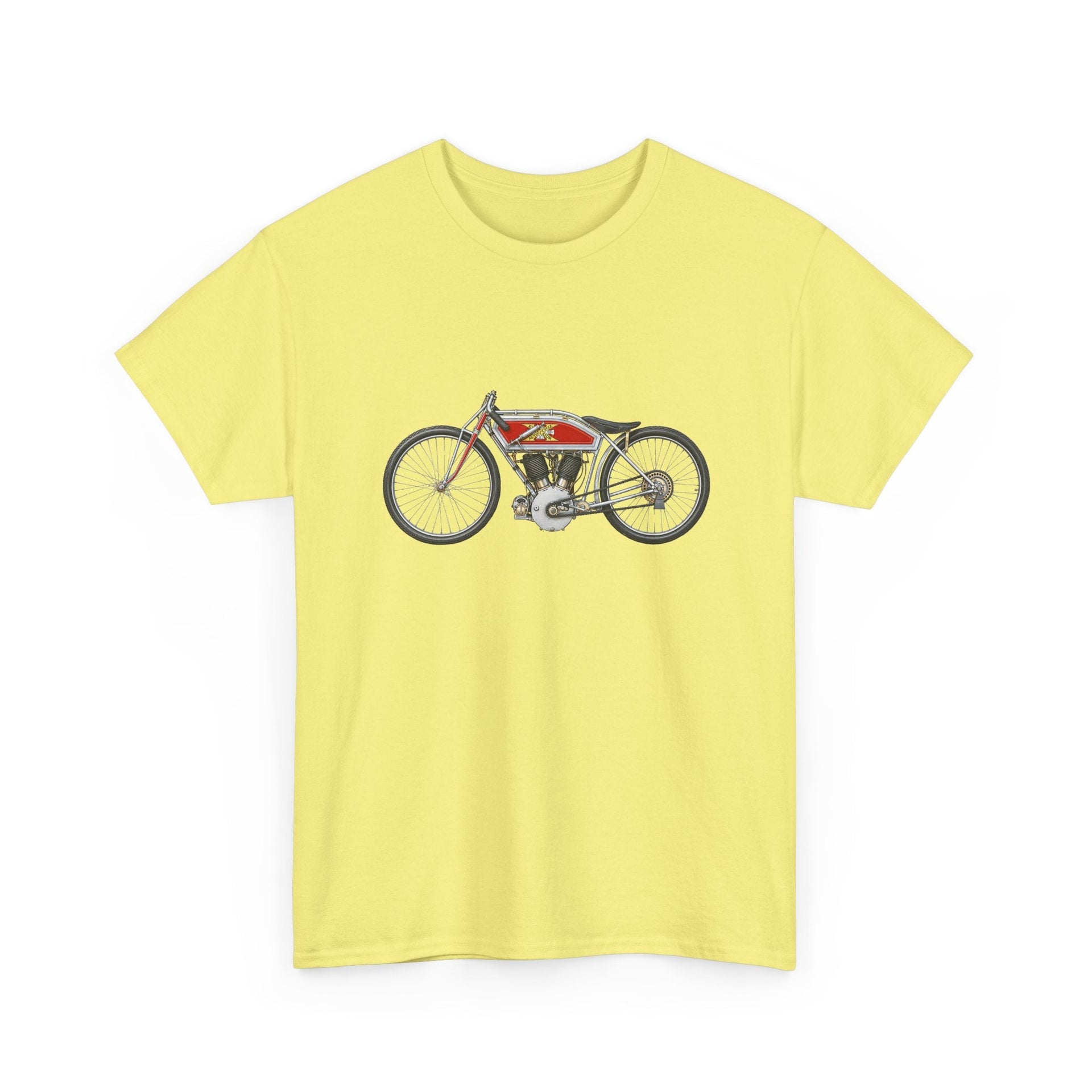 1913 Excelsior 7SC Board Track Racer T-shirt - Cars, Trucks & Cycles - Harvey Ltd