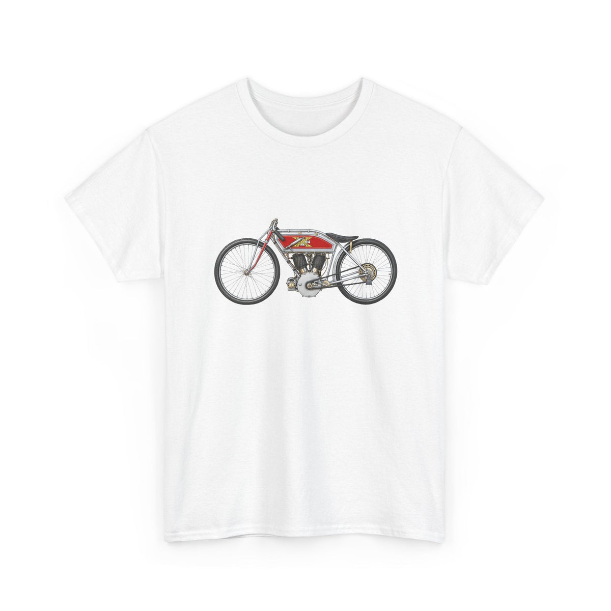 1913 Excelsior 7SC Board Track Racer T-shirt - Cars, Trucks & Cycles - Harvey Ltd