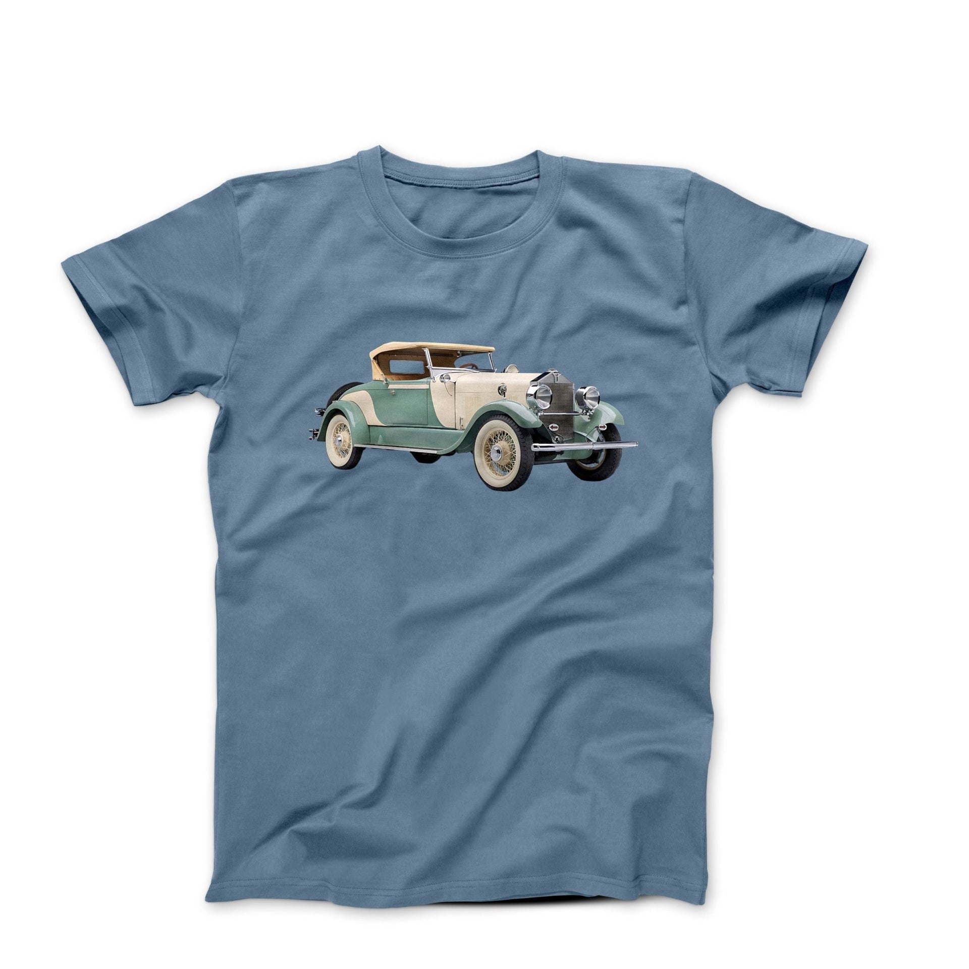 1928 Elcar Model 8 - 91 Roadster T-shirt - Cars, Trucks & Cycles - Harvey Ltd