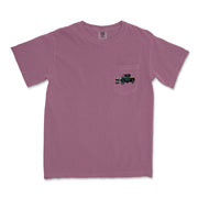 1928 Ford Model A Pickup Garment-Dyed Pocket T-shirt - Cars, Trucks & Cycles - Harvey Ltd
