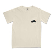 1928 Ford Model A Pickup Garment-Dyed Pocket T-shirt - Cars, Trucks & Cycles - Harvey Ltd