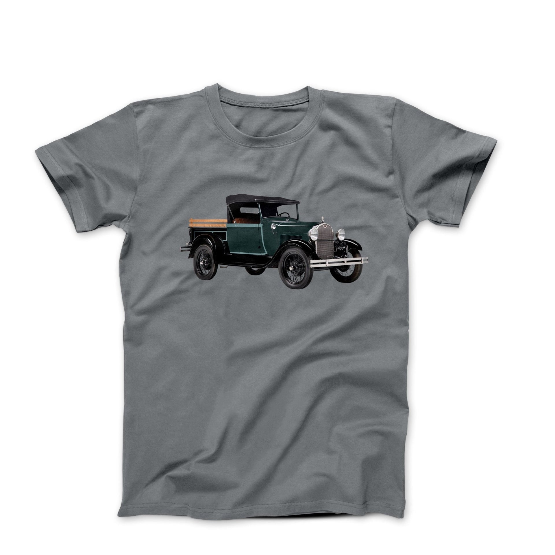 1928 Ford Model A Roadster Pickup T-shirt - Cars, Trucks & Cycles - Harvey Ltd