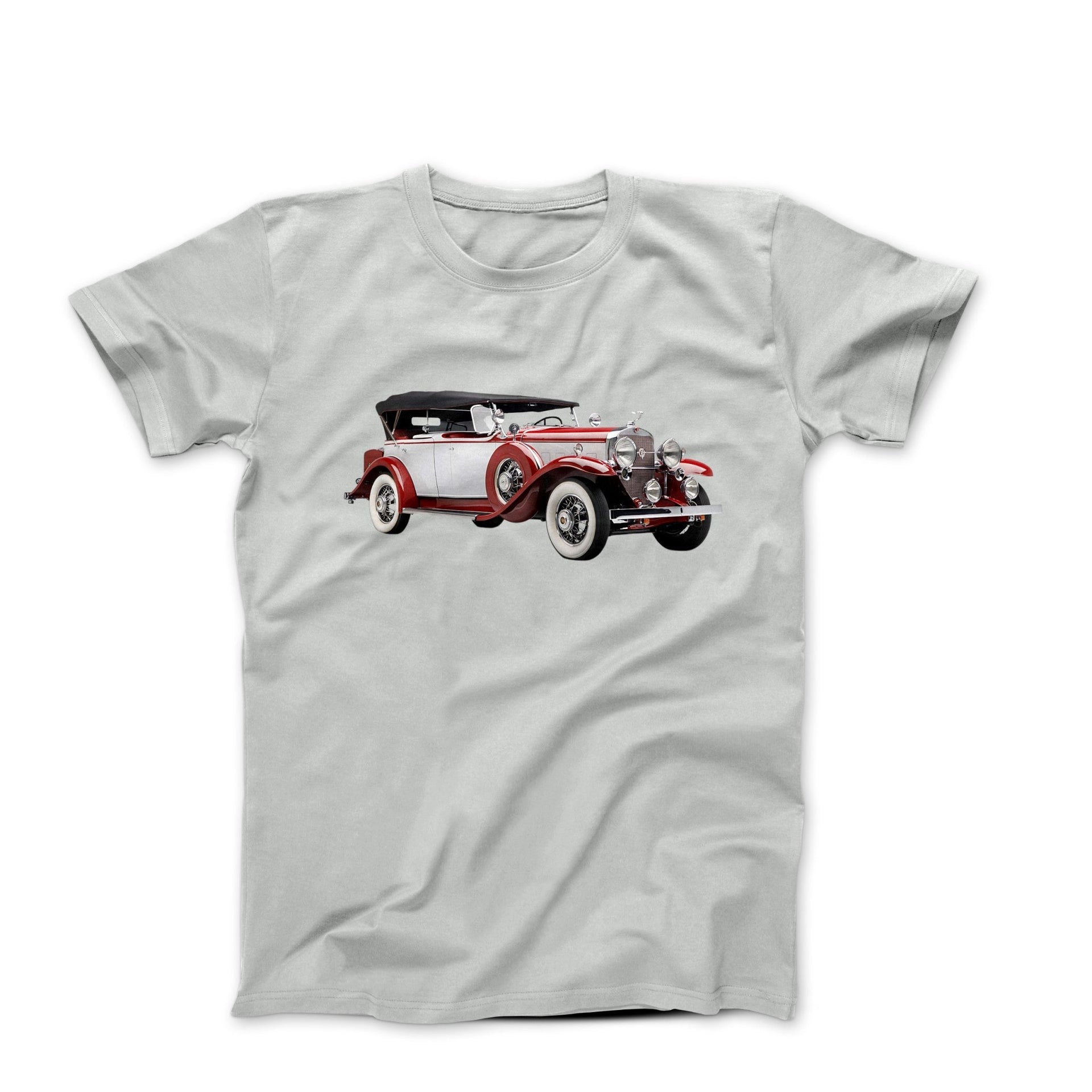 1931 Cadillac 335A Dual - Cowl Fleetwood Phaeton T-shirt - Cars, Trucks & Cycles - Harvey Ltd