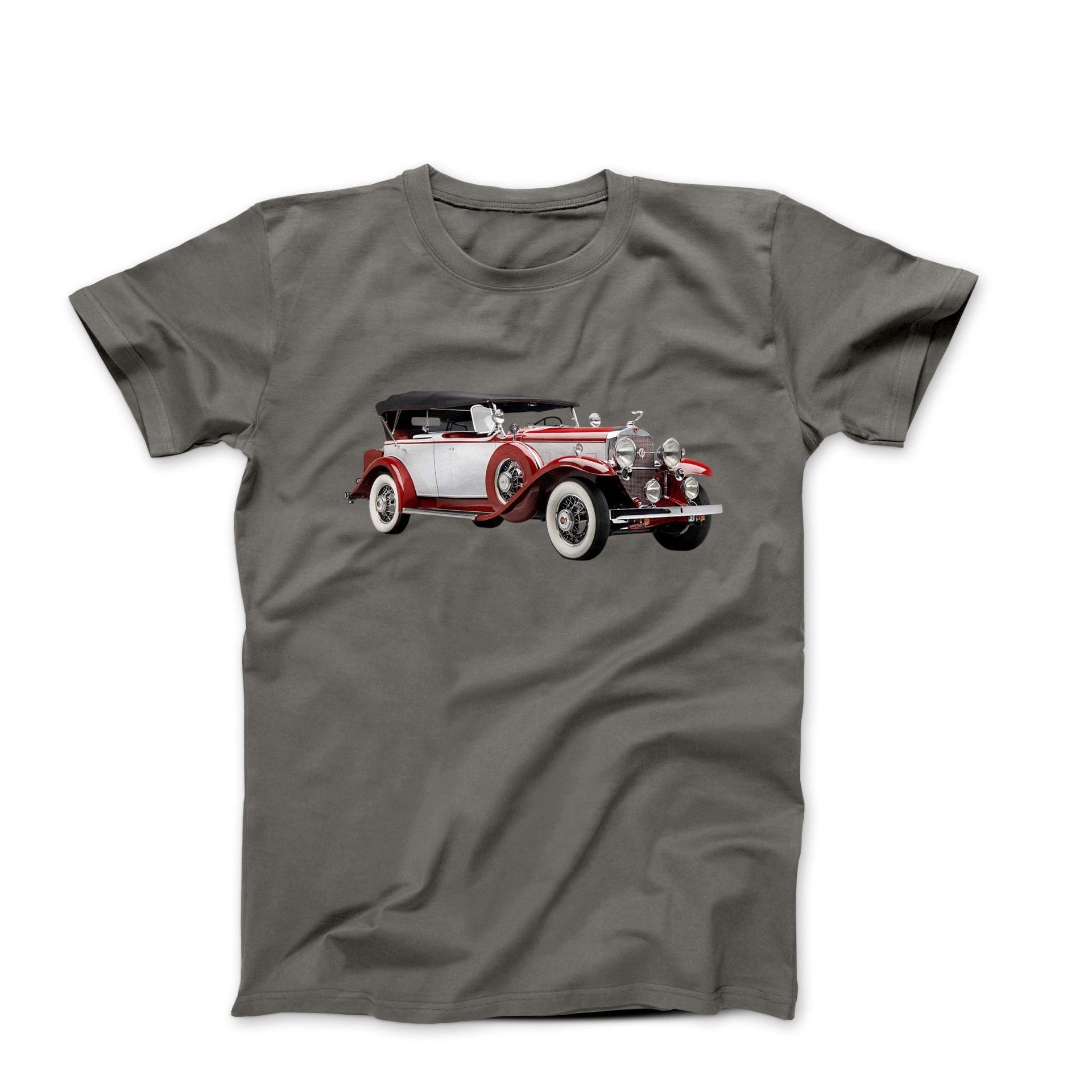 1931 Cadillac 335A Dual - Cowl Fleetwood Phaeton T-shirt - Cars, Trucks & Cycles - Harvey Ltd