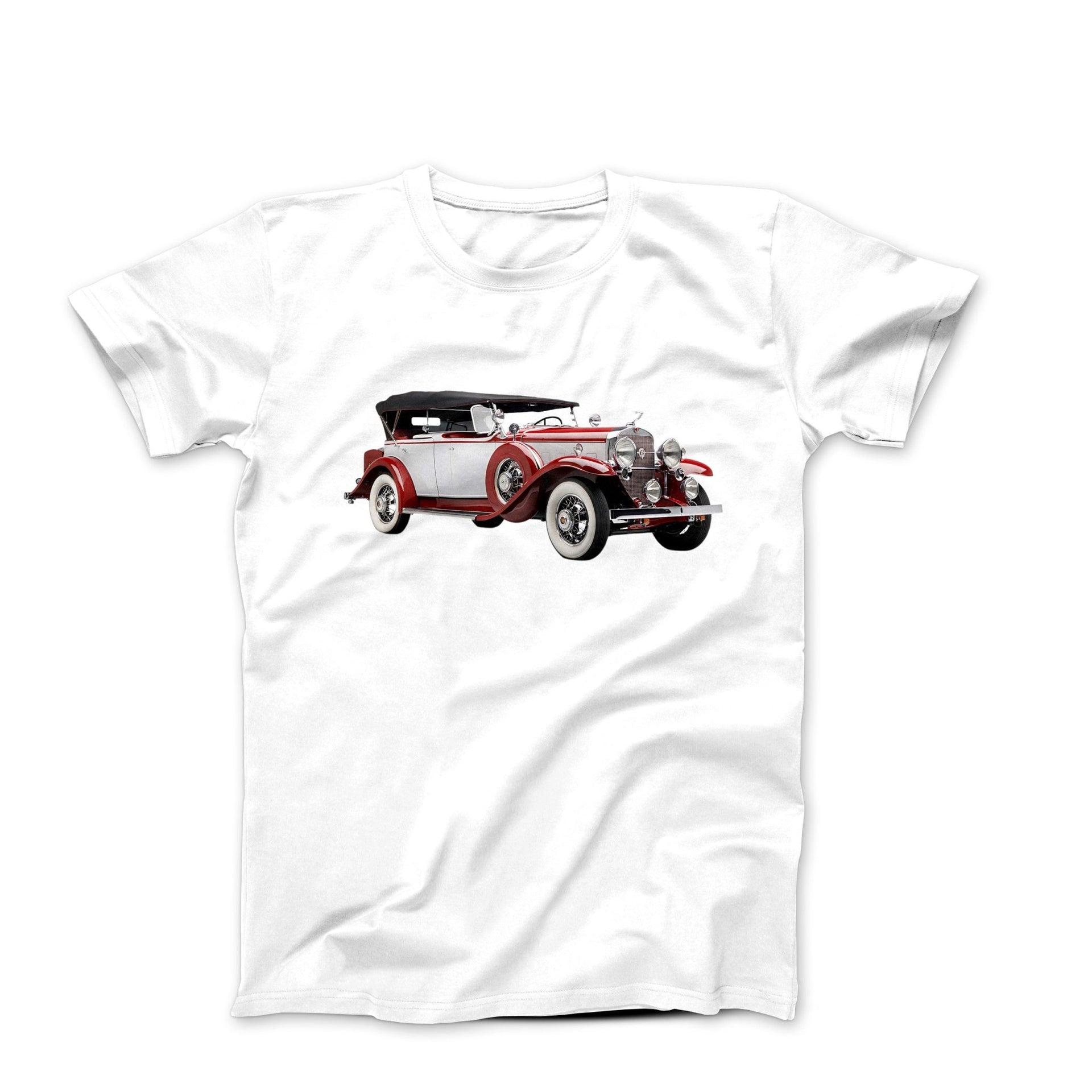 1931 Cadillac 335A Dual - Cowl Fleetwood Phaeton T-shirt - Cars, Trucks & Cycles - Harvey Ltd