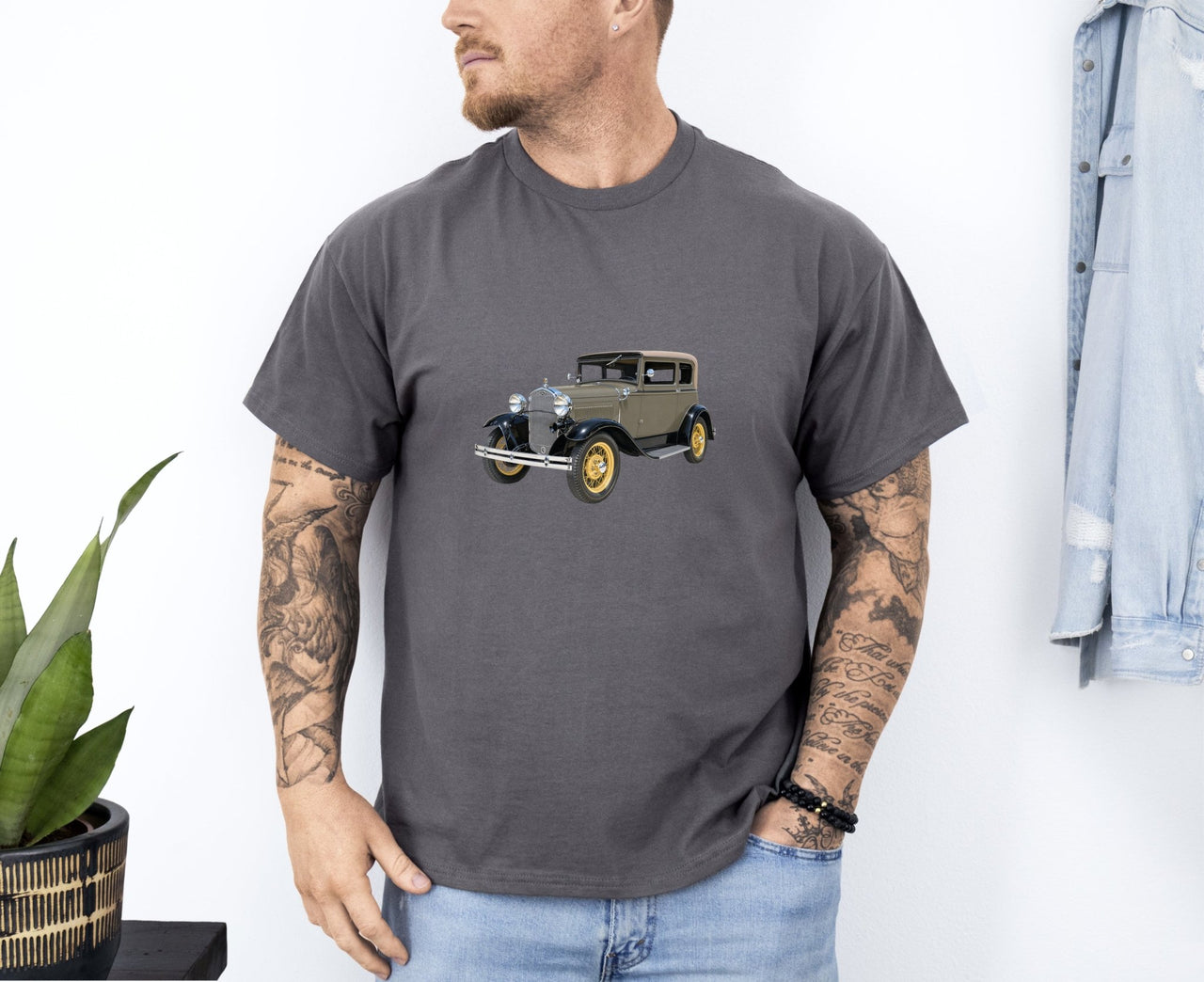 1931 Ford Model A Victoria T-shirt - Cars, Trucks & Cycles - Harvey Ltd