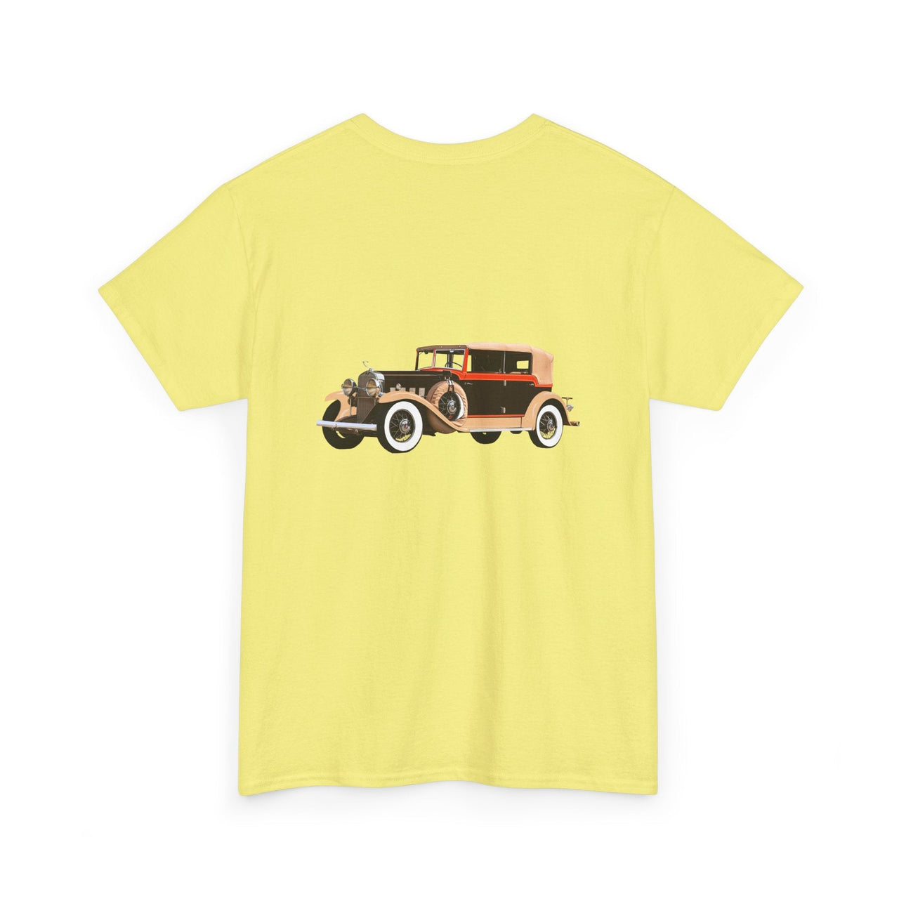 1931 LaSalle 345 - A Touring 2 - sided Print T-shirt - Cars, Trucks & Cycles - Harvey Ltd