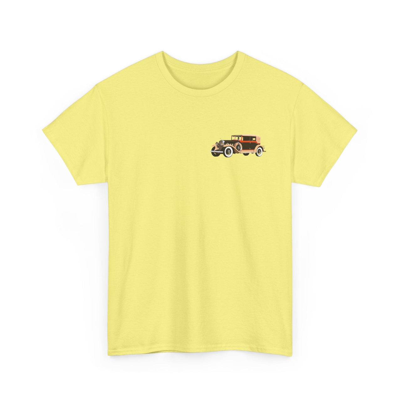1931 LaSalle 345 - A Touring 2 - sided Print T-shirt - Cars, Trucks & Cycles - Harvey Ltd