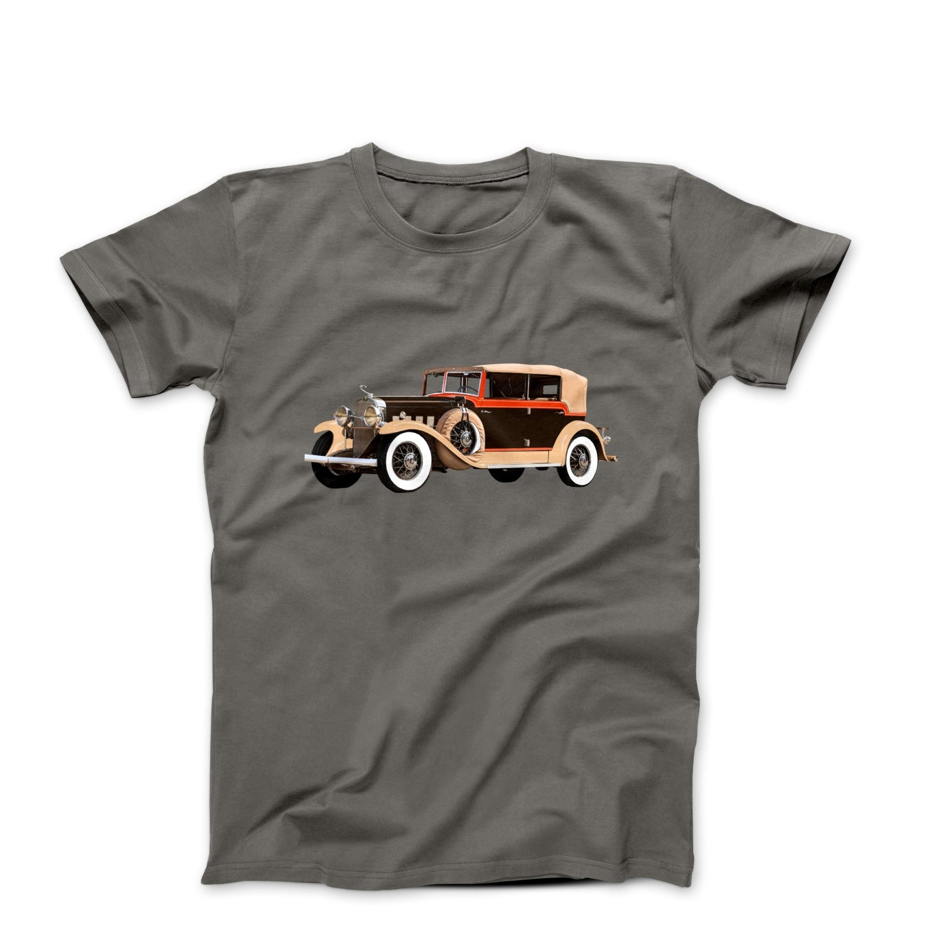1931 LaSalle 345 - A Touring Convertible T-shirt - Cars, Trucks & Cycles - Harvey Ltd