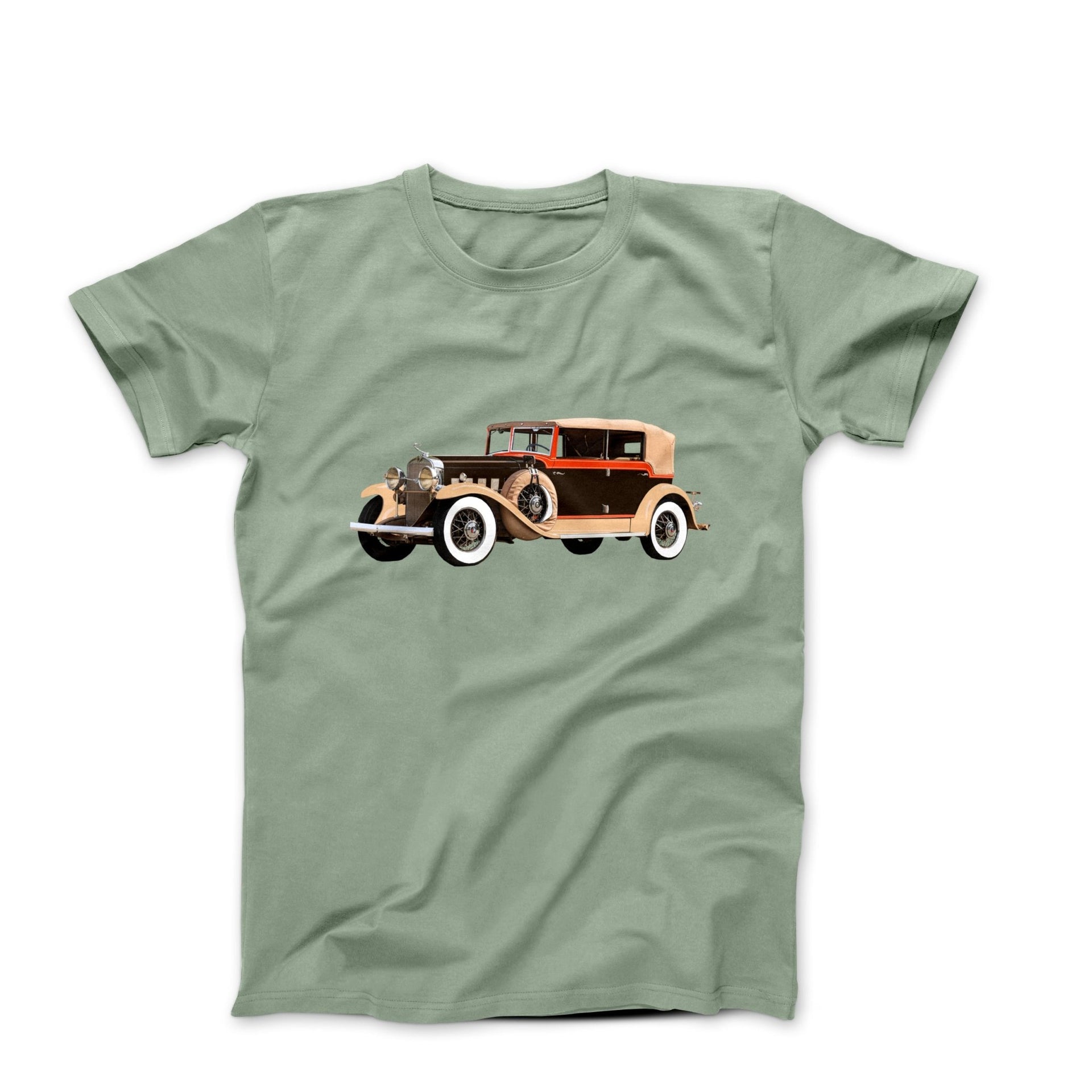 1931 LaSalle 345 - A Touring Convertible T-shirt - Cars, Trucks & Cycles - Harvey Ltd