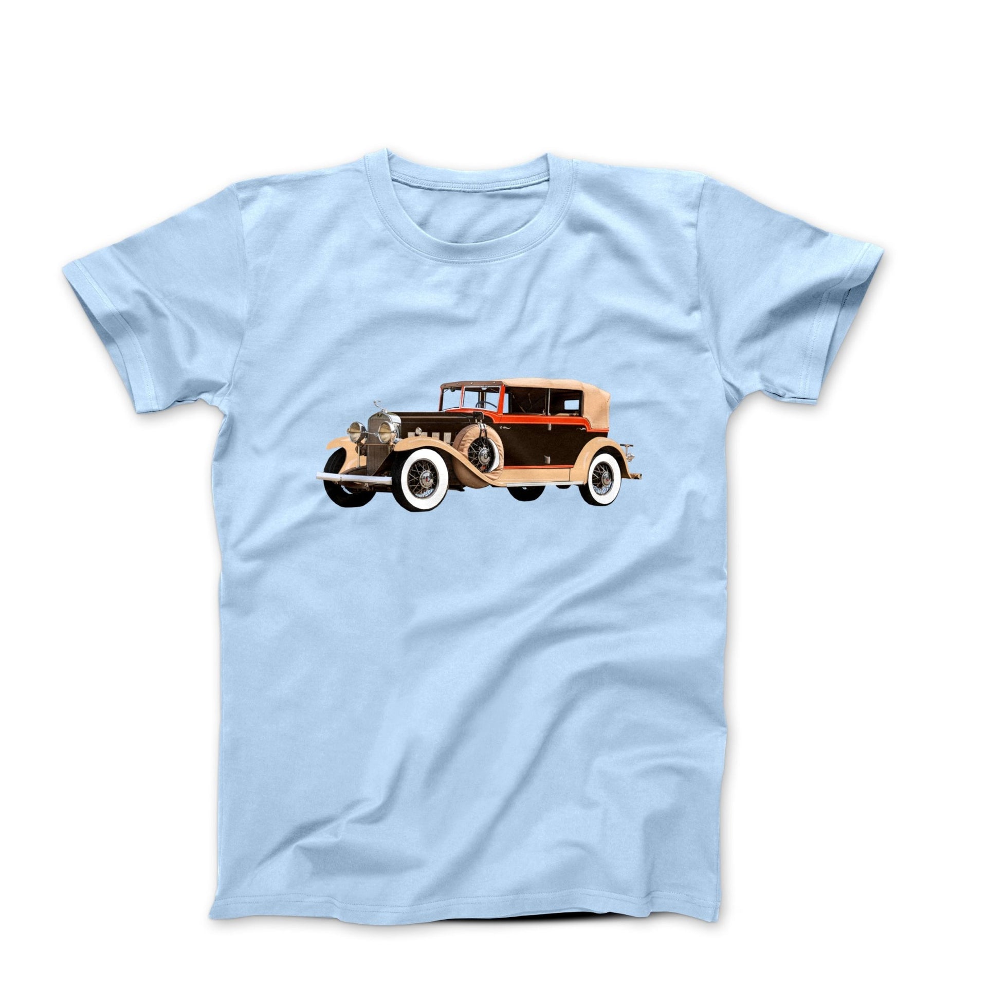 1931 LaSalle 345 - A Touring Convertible T-shirt - Cars, Trucks & Cycles - Harvey Ltd