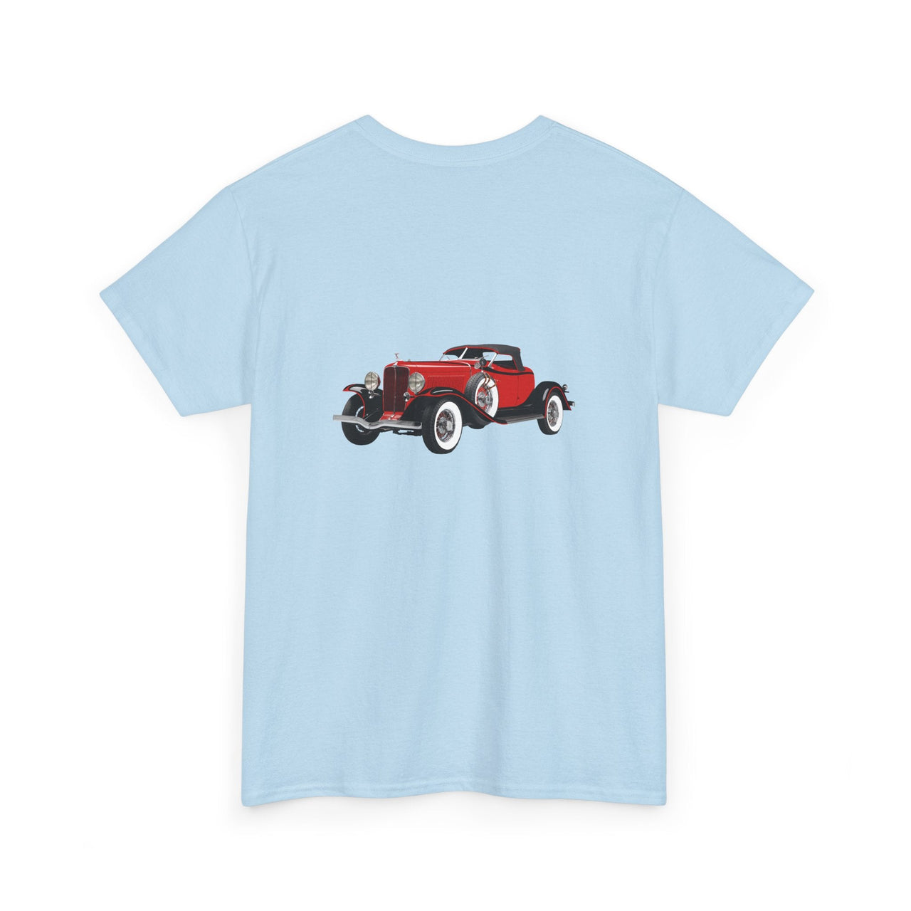 1932 Auburn 8 - 100A Boattail Speedster 2 - sided Print T-shirt - Cars, Trucks & Cycles - Harvey Ltd