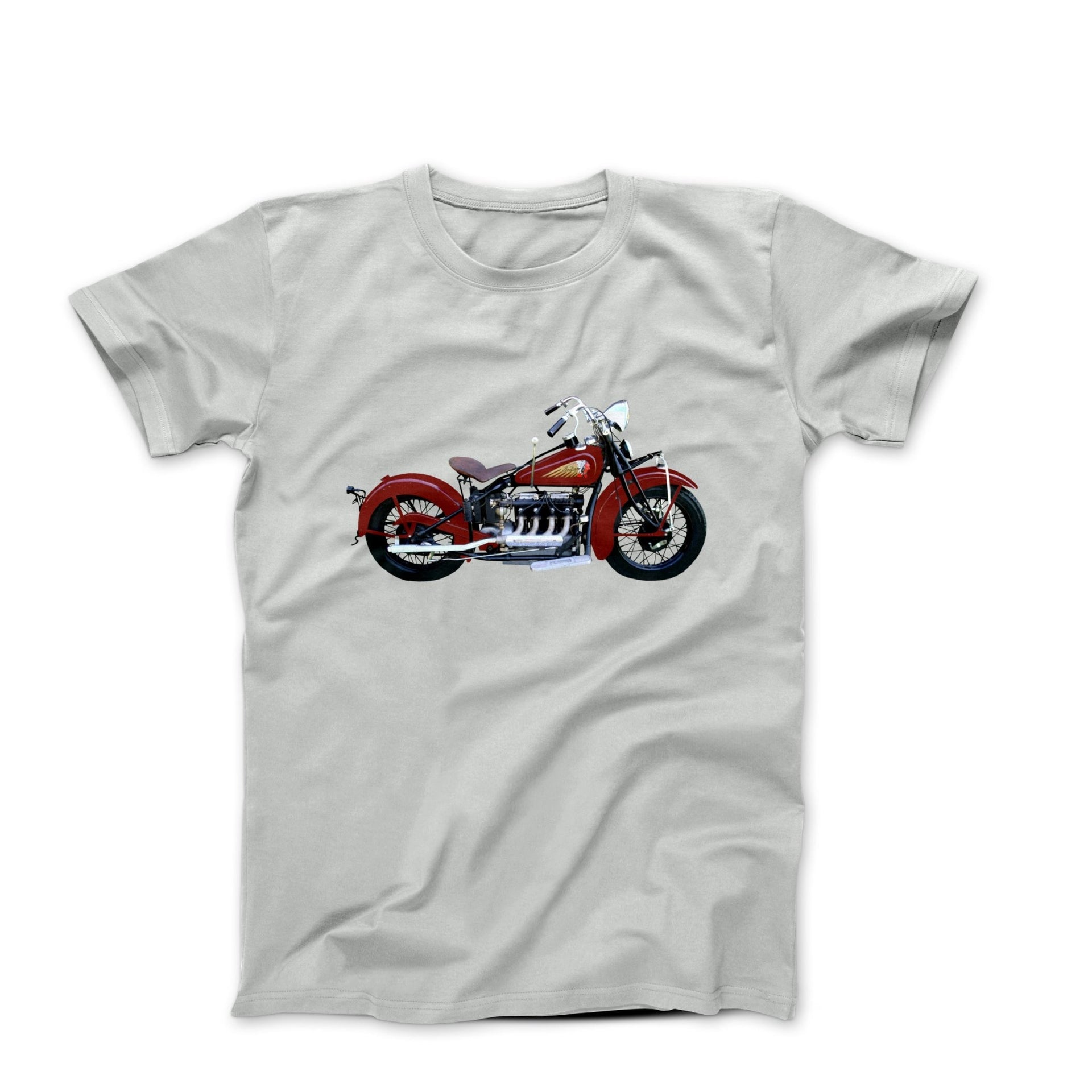 1932 Indian Four Motorcycle T-shirt - Cars, Trucks & Cycles - Harvey Ltd