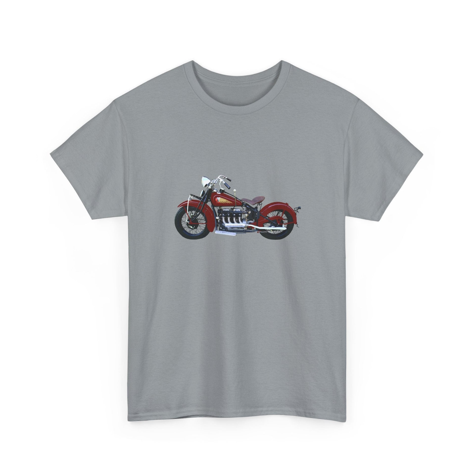 1932 Indian Four Motorcycle T-shirt - Cars, Trucks & Cycles - Harvey Ltd