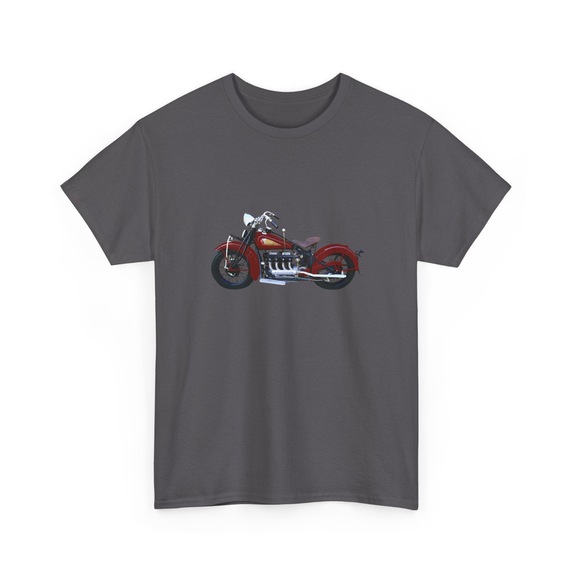 1932 Indian Four Motorcycle T-shirt - Cars, Trucks & Cycles - Harvey Ltd