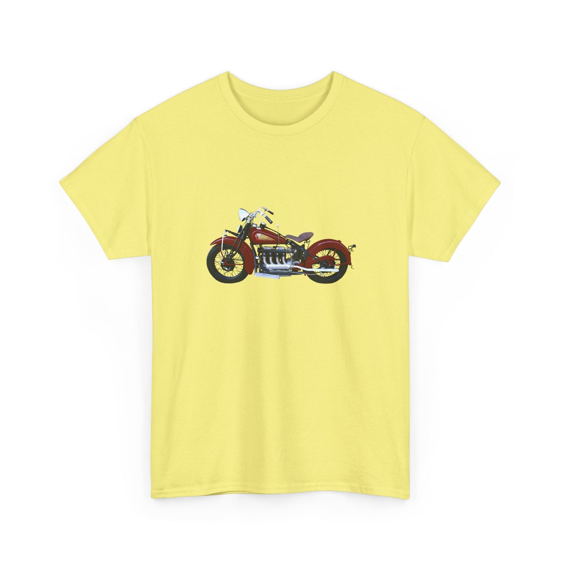 1932 Indian Four Motorcycle T-shirt - Cars, Trucks & Cycles - Harvey Ltd