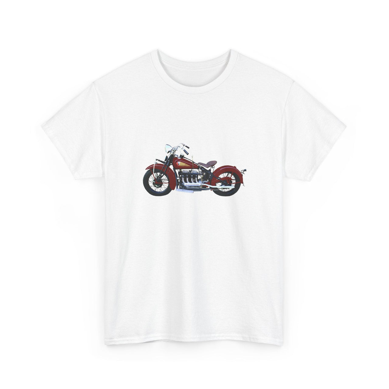1932 Indian Four Motorcycle T-shirt - Cars, Trucks & Cycles - Harvey Ltd