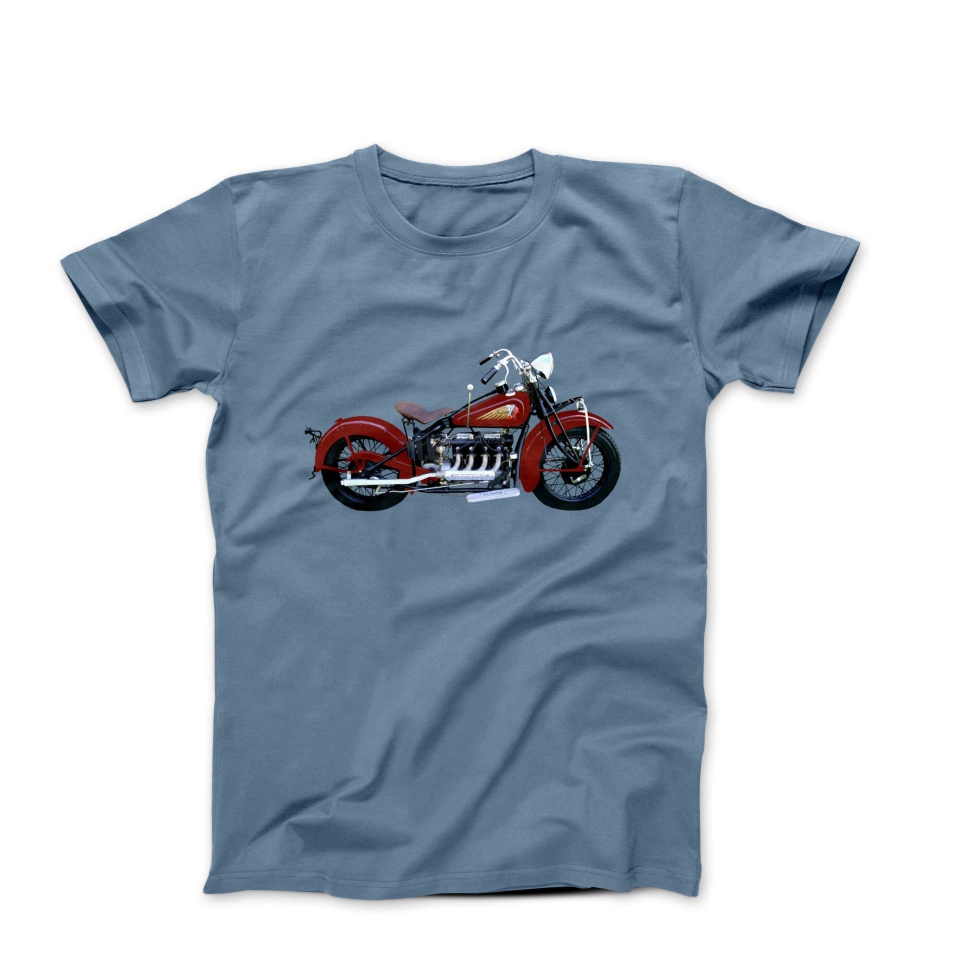 1932 Indian Four Motorcycle T-shirt - Cars, Trucks & Cycles - Harvey Ltd