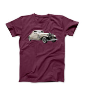 1932 Packard 904 Deluxe Eight Coupe T-shirt - Cars, Trucks & Cycles - Harvey Ltd