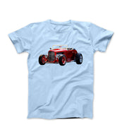 1932 Red Ford Hi - Boy Coupe Convertible T-shirt - Cars, Trucks & Cycles - Harvey Ltd