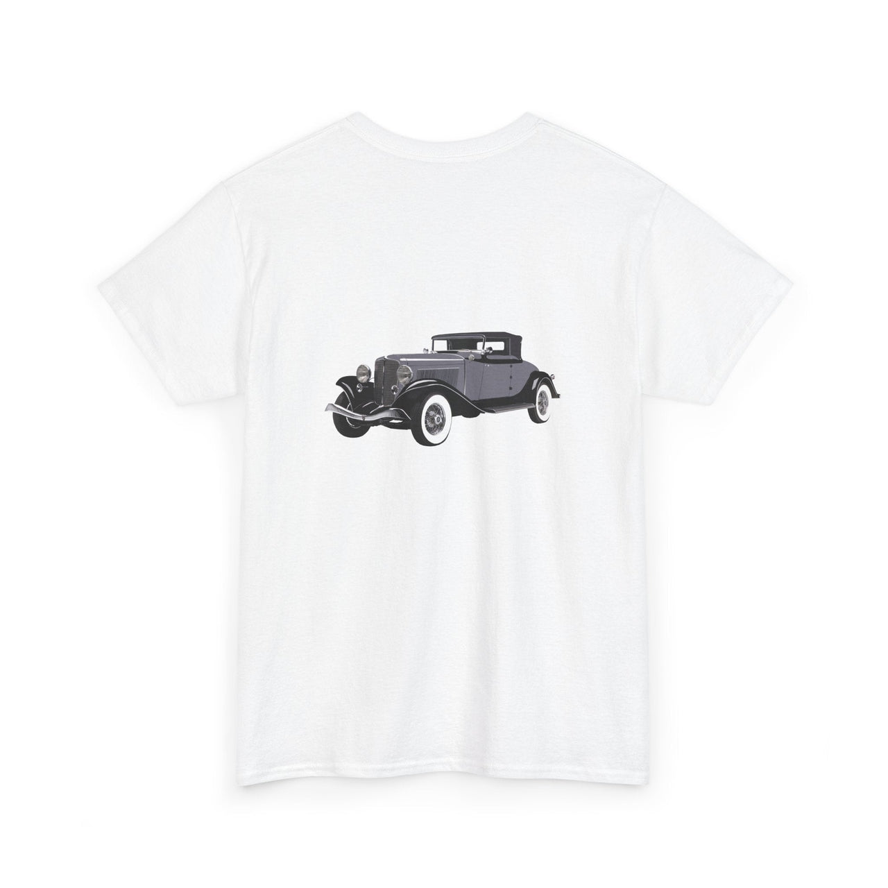 1934 Auburn 1250 Salon Cabriolet 2 - sided Print T-shirt - Cars, Trucks & Cycles - Harvey Ltd