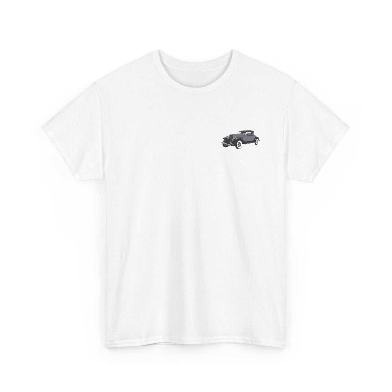 1934 Auburn 1250 Salon Cabriolet 2 - sided Print T-shirt - Cars, Trucks & Cycles - Harvey Ltd