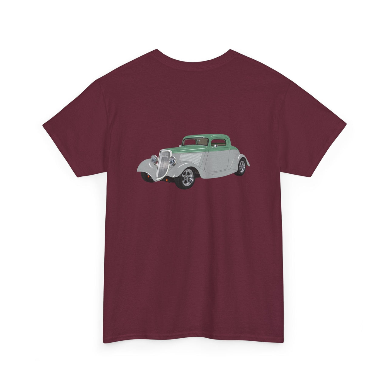 1934 Ford 3 - Window Coupe 2 - sided Print T-shirt - Cars, Trucks & Cycles - Harvey Ltd