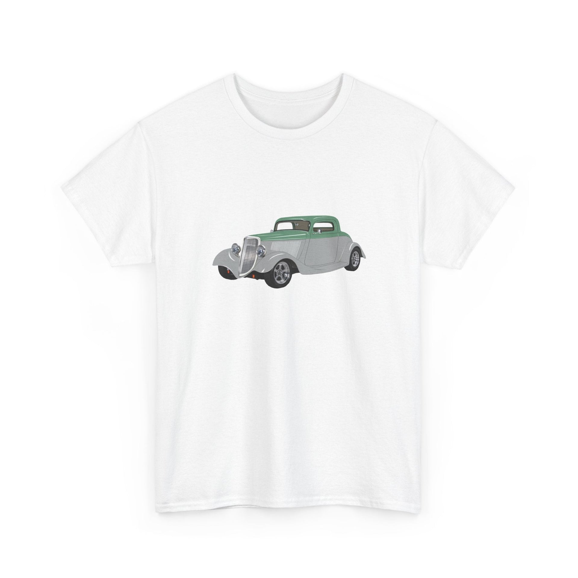 1934 Ford 3 - Window Coupe T-shirt - Cars, Trucks & Cycles - Harvey Ltd