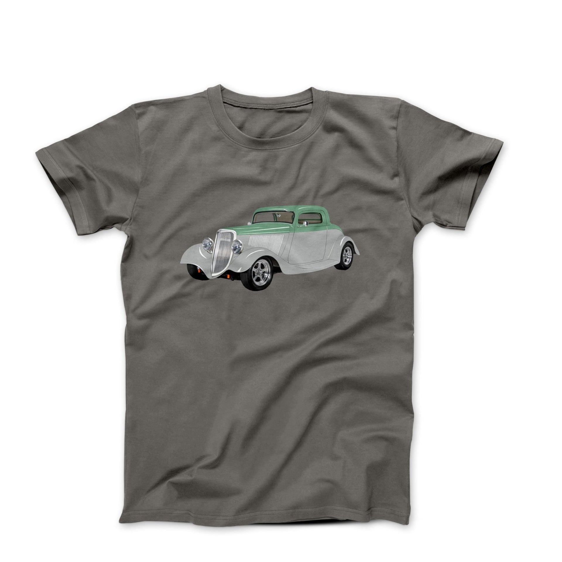 1934 Ford 3 - Window Coupe T-shirt - Cars, Trucks & Cycles - Harvey Ltd