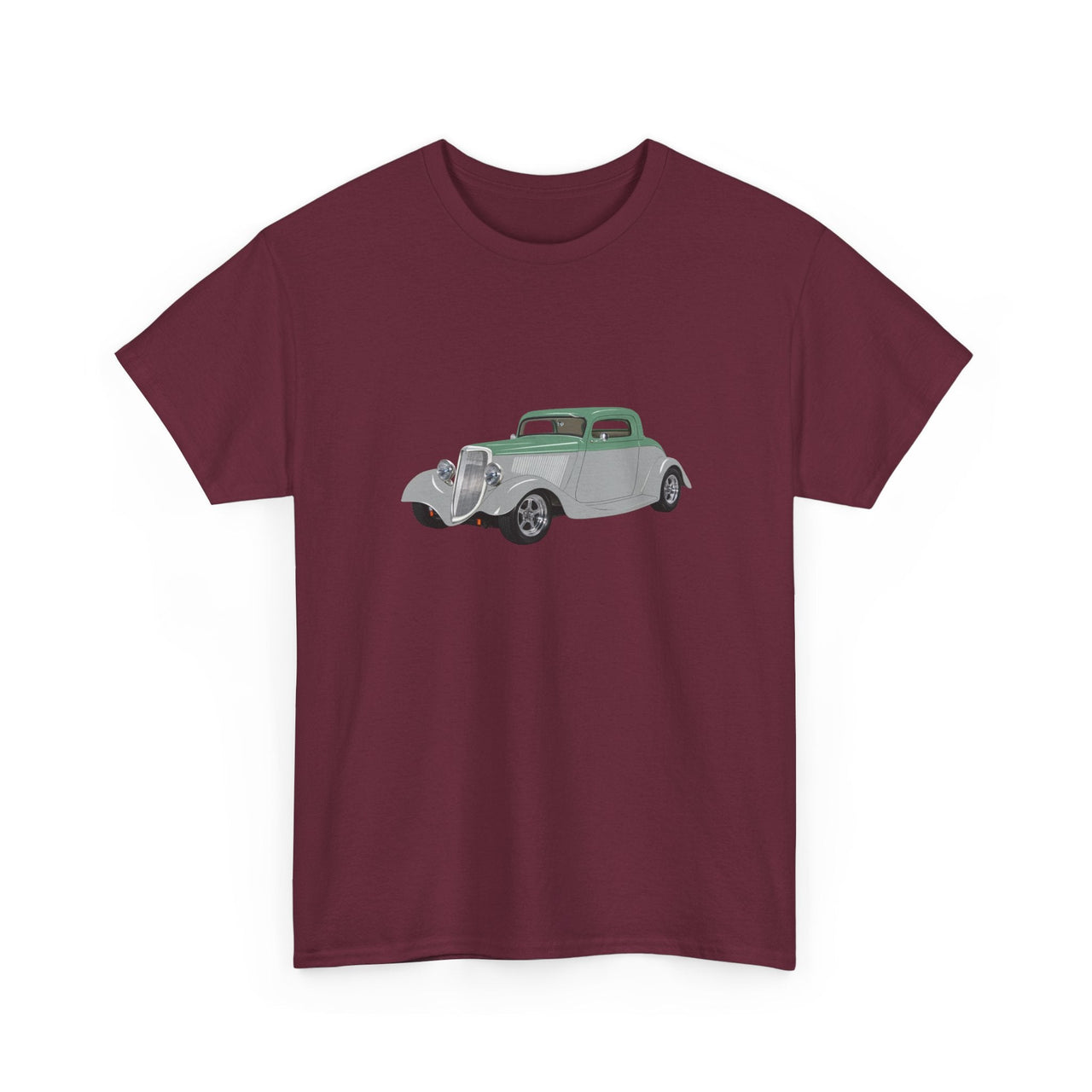 1934 Ford 3 - Window Coupe T-shirt - Cars, Trucks & Cycles - Harvey Ltd