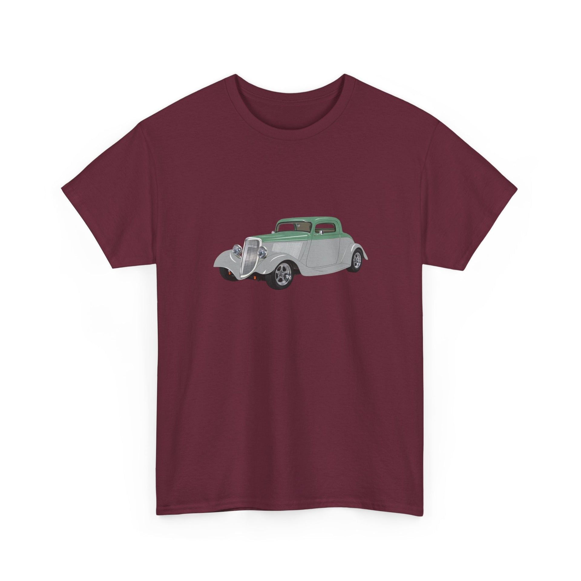 1934 Ford 3 - Window Coupe T-shirt - Cars, Trucks & Cycles - Harvey Ltd