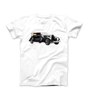 1934 Packard Eight 1101 Series Convertible Sedan T - shirt - Clothing - Harvey Ltd