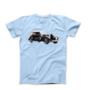 1934 Packard Eight 1101 Series Convertible Sedan T - shirt - Clothing - Harvey Ltd