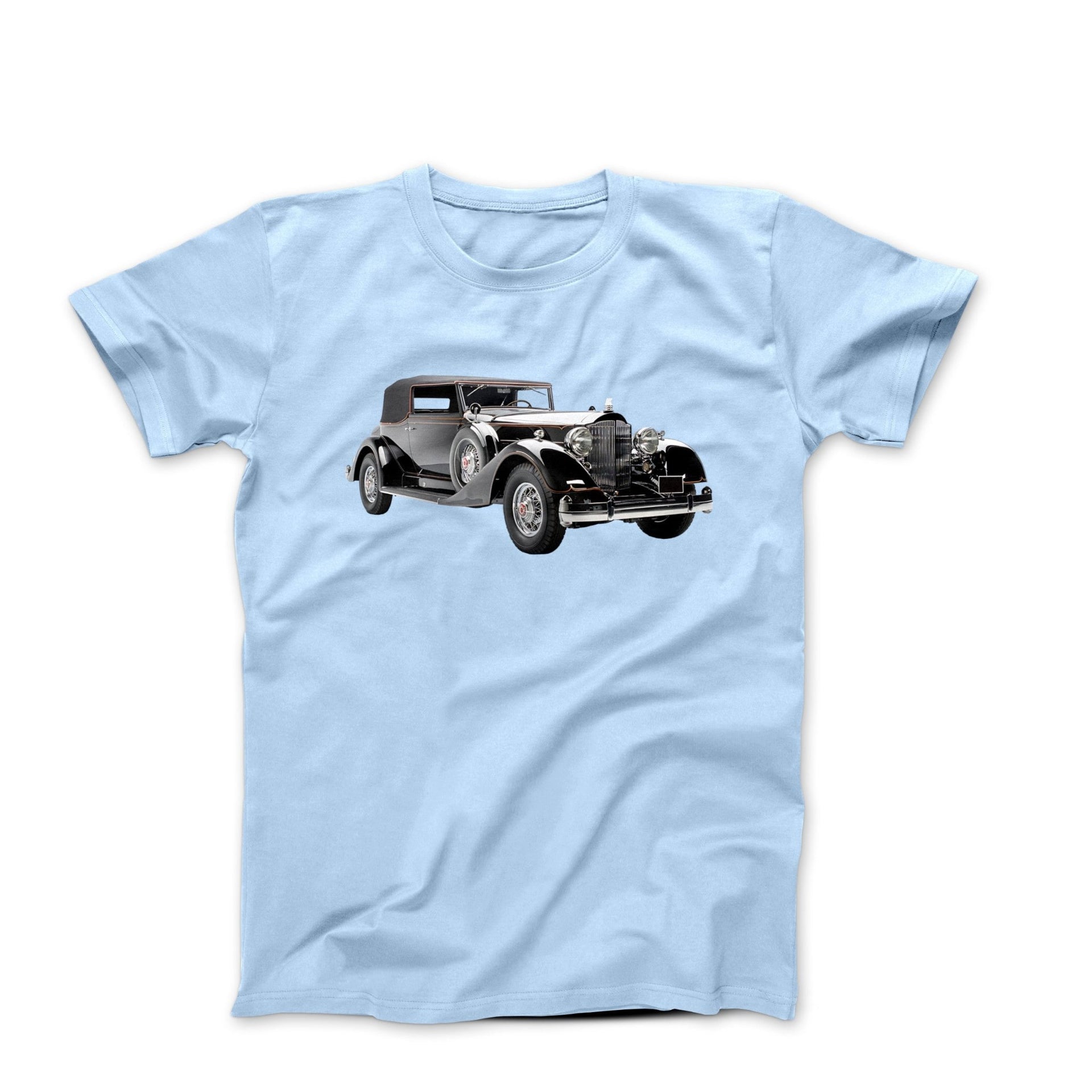 1934 Packard Twelve Convertible Victoria T - shirt - Clothing - Harvey Ltd