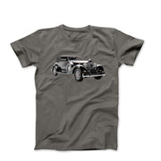 1934 Packard Twelve Convertible Victoria T - shirt - Clothing - Harvey Ltd