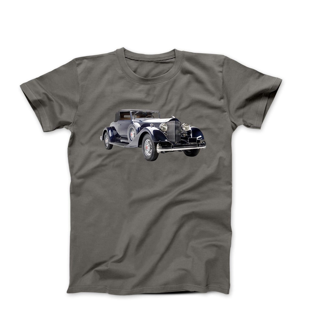 1934 Packard Twelve Coupe Roadster T - shirt - Clothing - Harvey Ltd