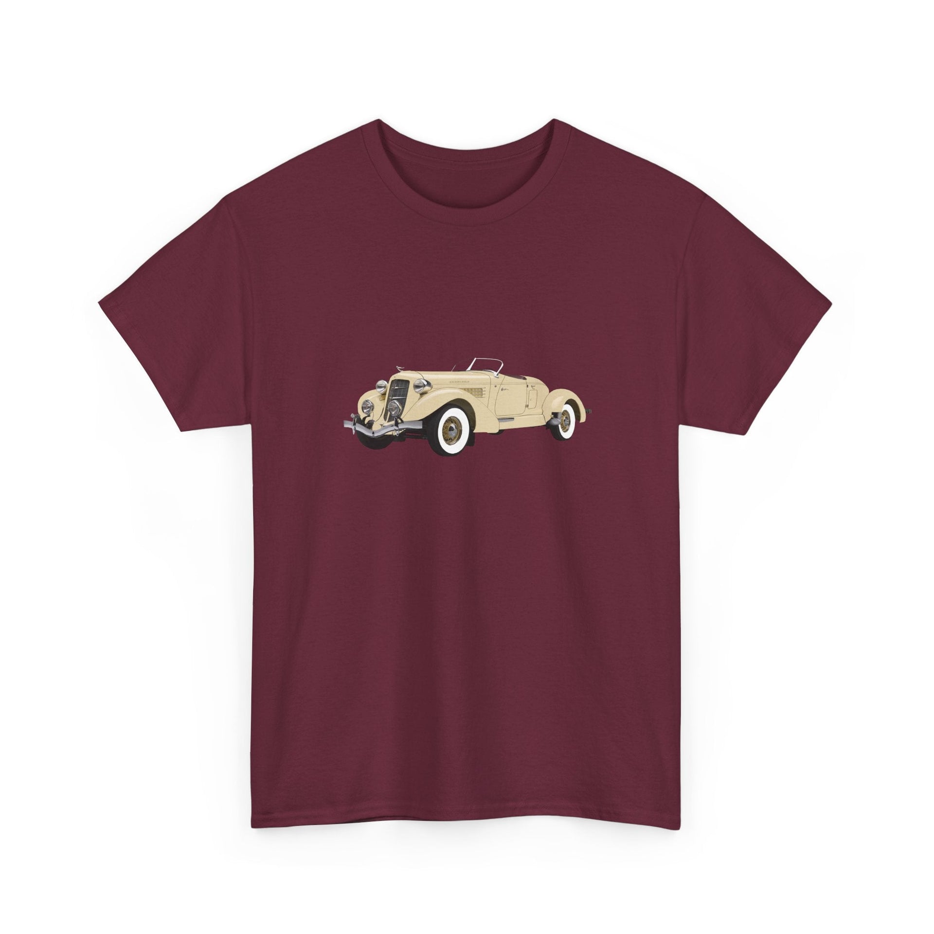 1935 Auburn 851 Boattail T-shirt - Cars, Trucks & Cycles - Harvey Ltd