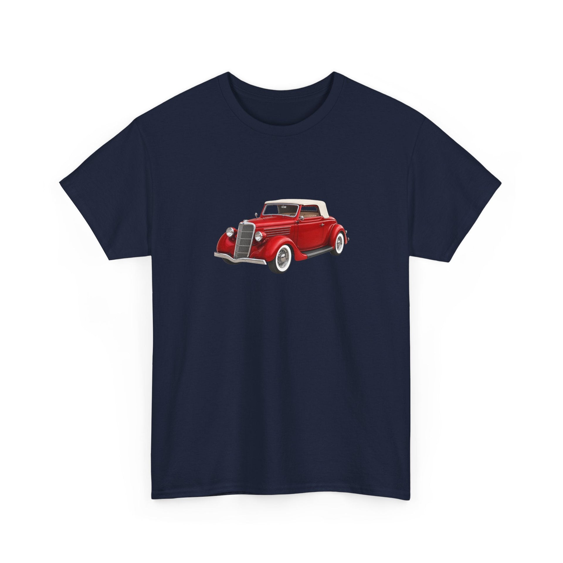 1935 Ford Model 48 Convertible Cabriolet T-shirt - Cars, Trucks & Cycles - Harvey Ltd