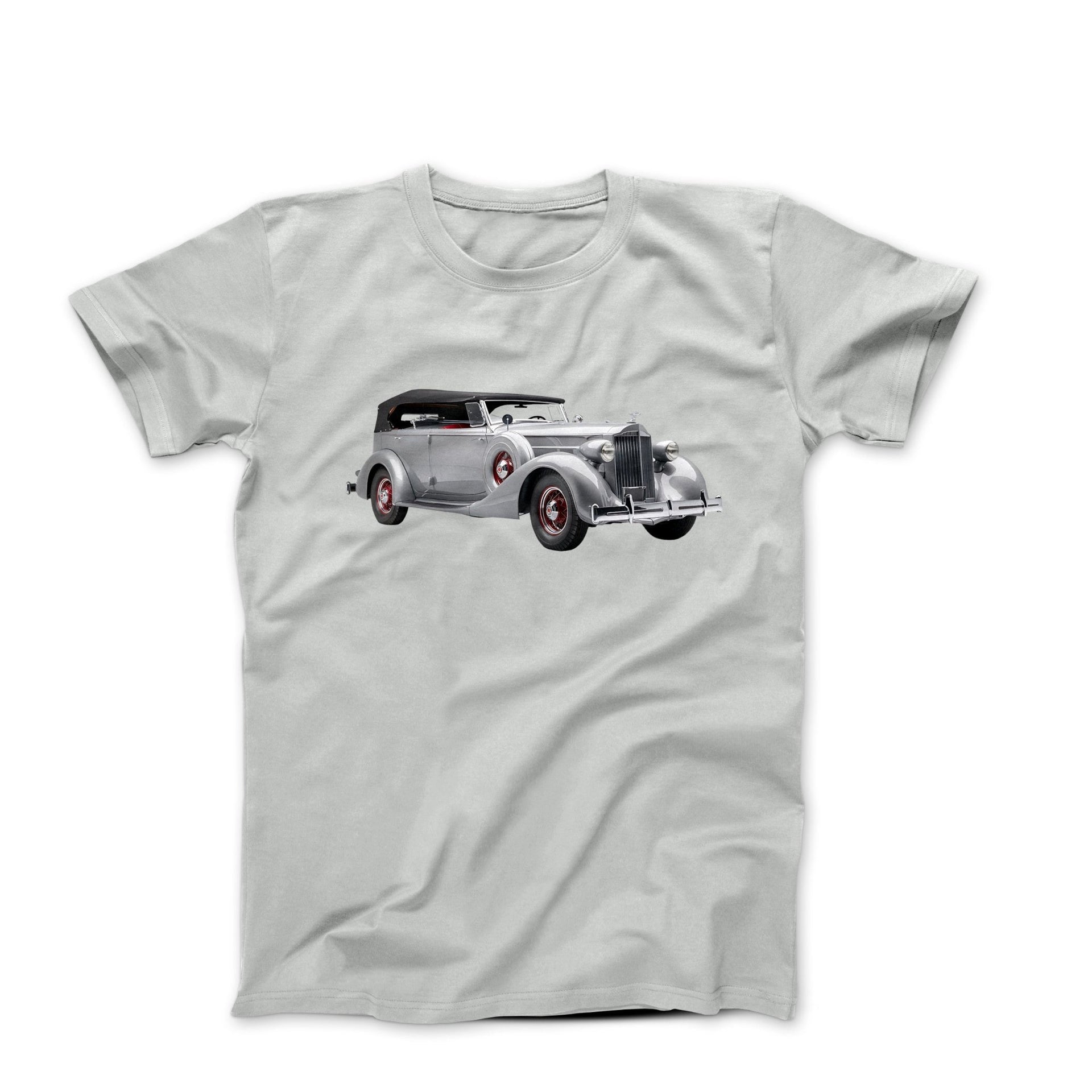 1935 Packard 1201 Dual - Cowl Sport Phaeton T-shirt - Cars, Trucks & Cycles - Harvey Ltd