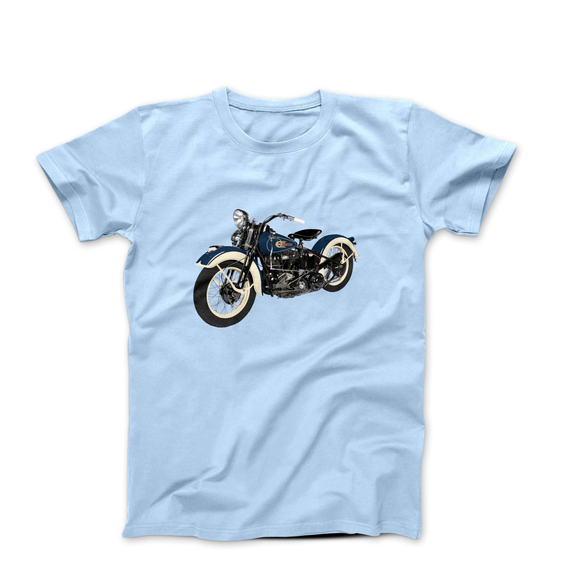 1936 Harley EL Knucklehead Motorcycle T-shirt - Cars, Trucks & Cycles - Harvey Ltd
