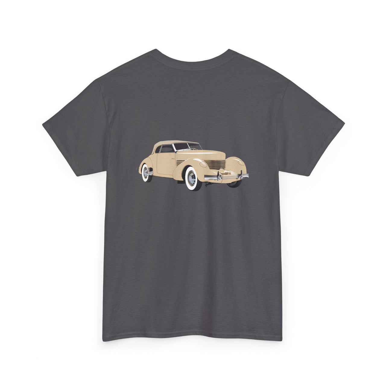 1937 Cord 812 Phaeton 2 - sided Print T-shirt - Cars, Trucks & Cycles - Harvey Ltd