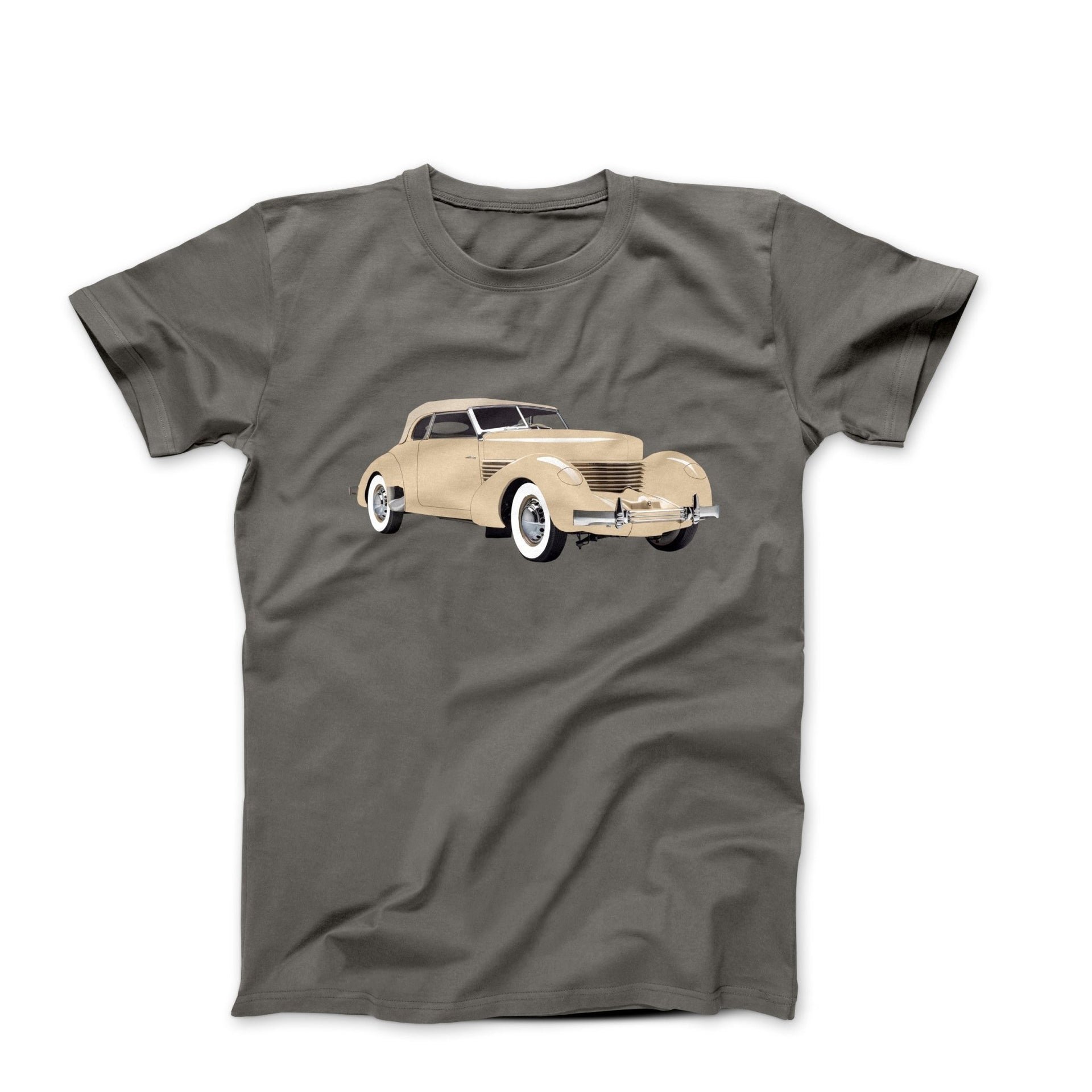 1937 Cord 812 Phaeton Convertible T-shirt - Cars, Trucks & Cycles - Harvey Ltd