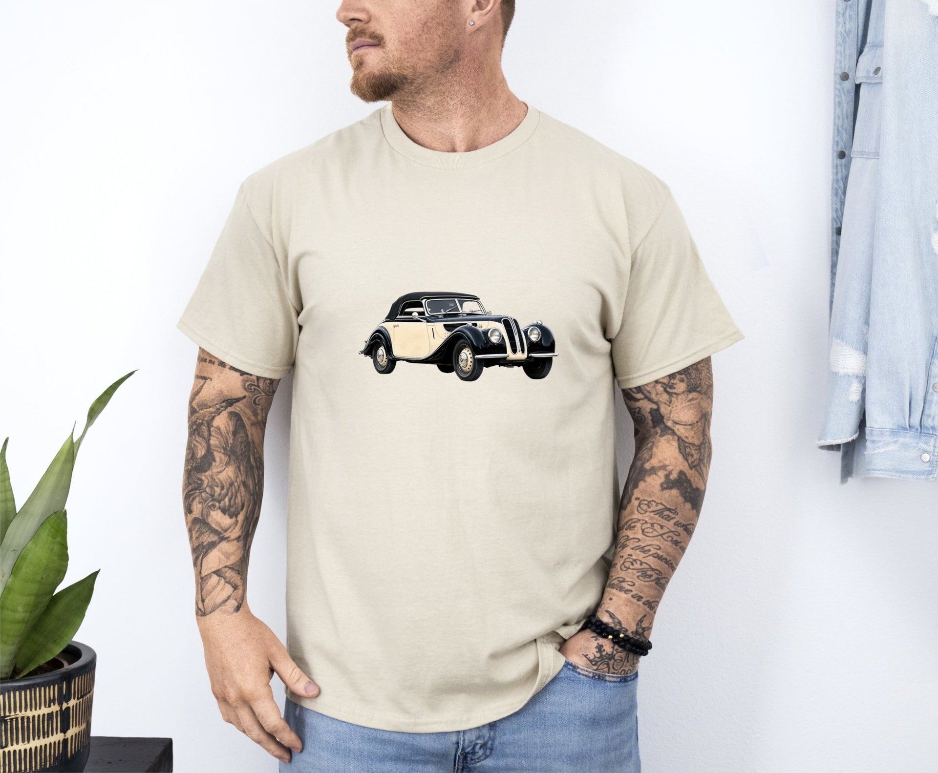 1939 BMW 327 Cabriolet T-shirt - Cars, Trucks & Cycles - Harvey Ltd