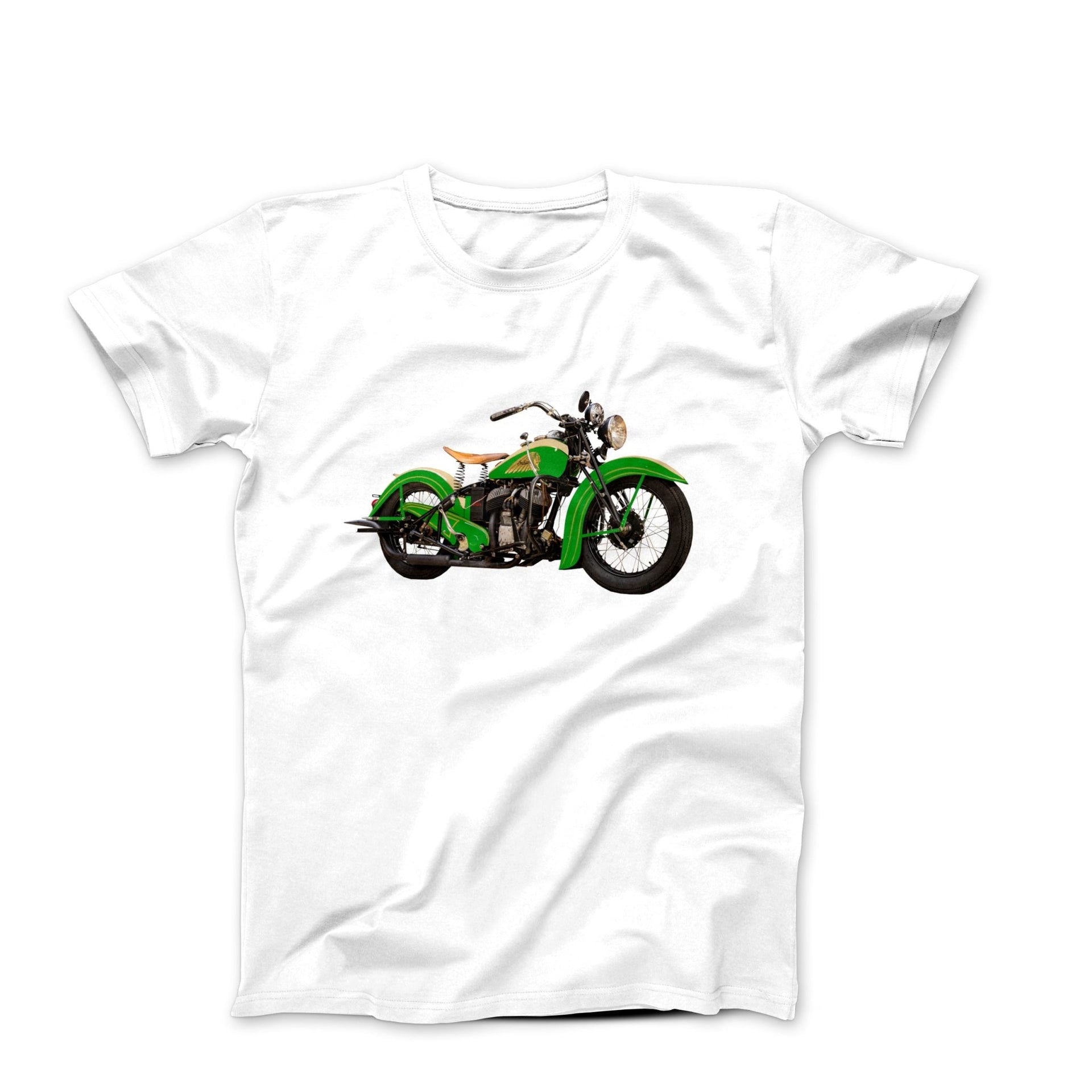 1939 Indian Sport Scout Motorcycle T-shirt - Cars, Trucks & Cycles - Harvey Ltd