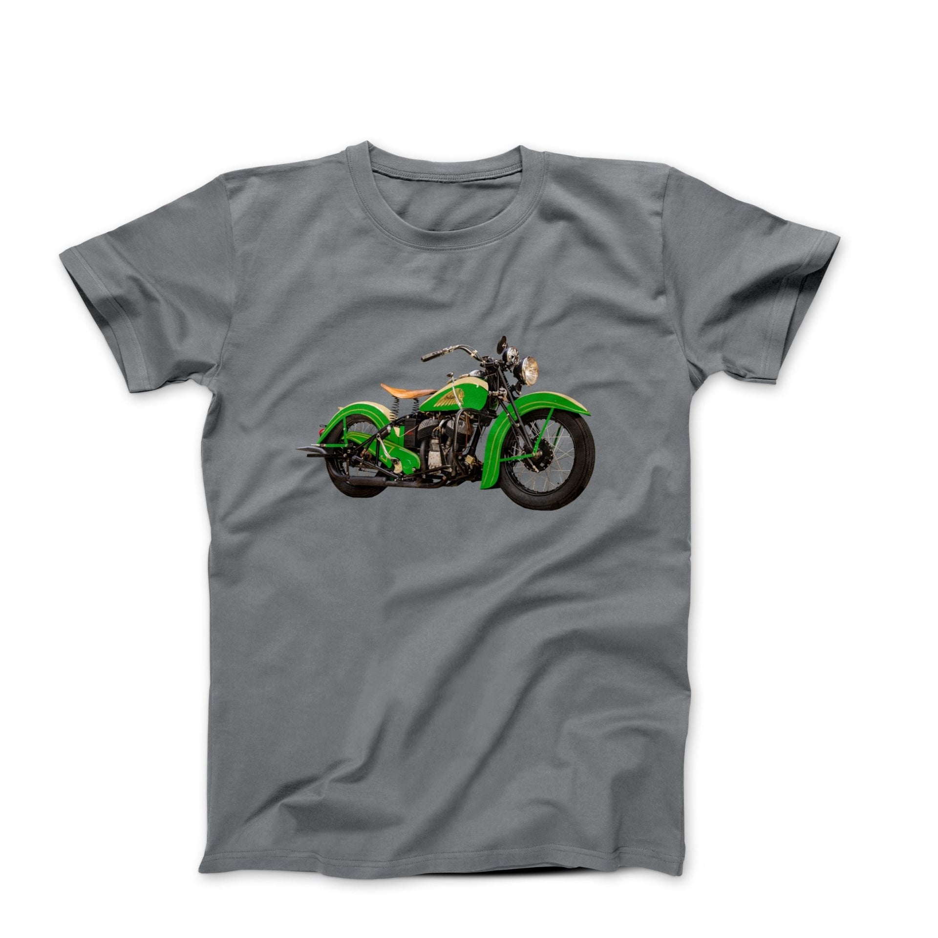 1939 Indian Sport Scout Motorcycle T-shirt - Cars, Trucks & Cycles - Harvey Ltd