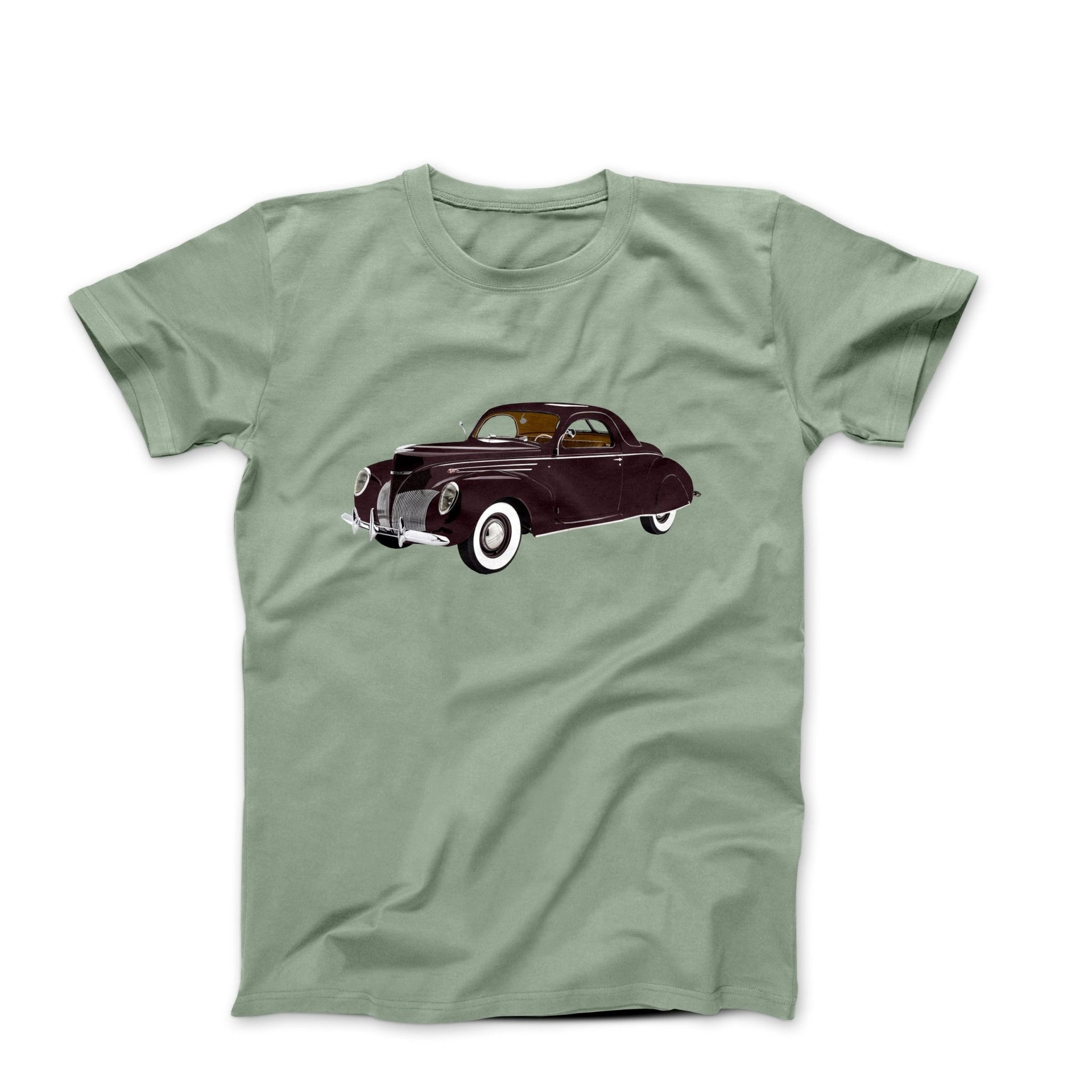 1939 Lincoln Zephyr Coupe T-shirt - Cars, Trucks & Cycles - Harvey Ltd