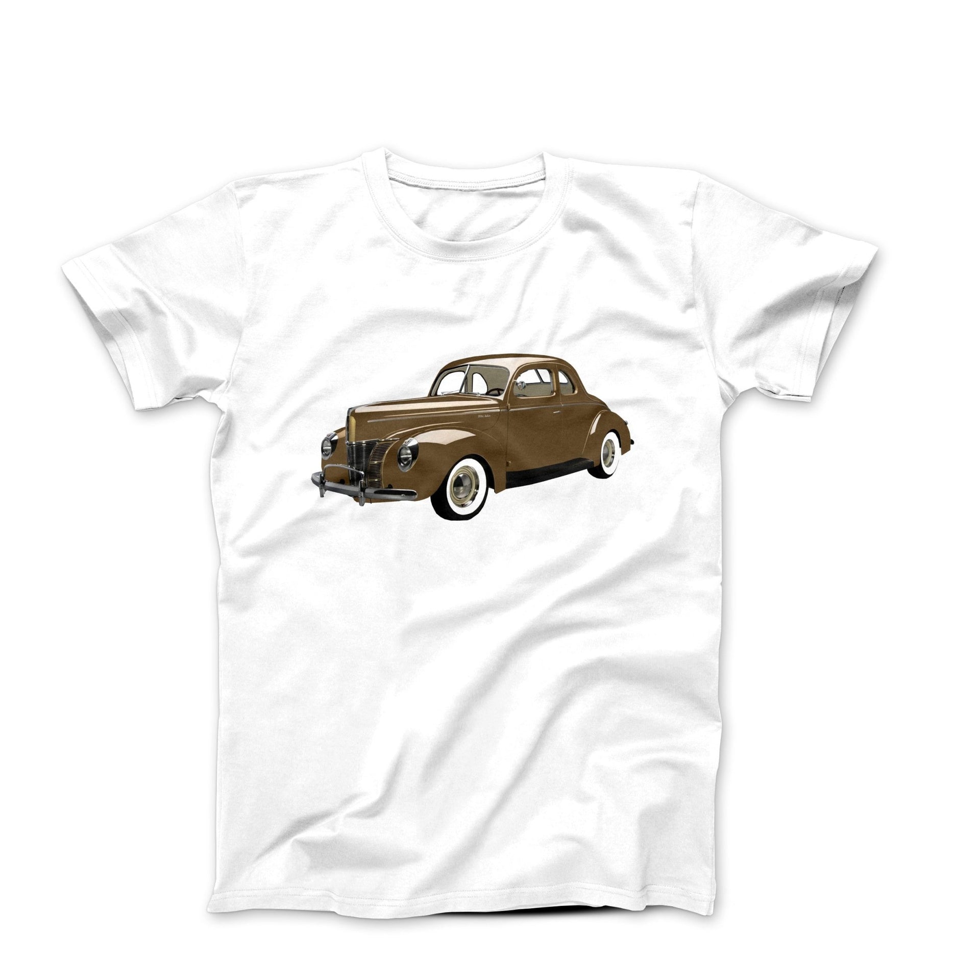 1940 Ford Deluxe Coupe T-shirt - Cars, Trucks & Cycles - Harvey Ltd